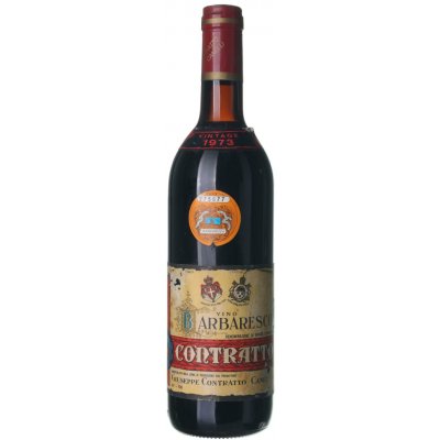 Guiseppe Contratto Barbaresco suché červené 1973 0,72 l (holá láhev) – Hledejceny.cz