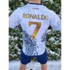 Fotbalový dres Real Madrid Ronaldo bílo-šedo-modrý 11146
