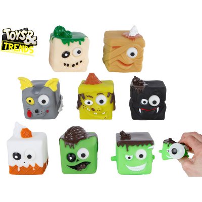 Toys&Trends Brainboooom příšerky/kostky 6x6cm strečové kulící oči 8druhů – Zboží Dáma