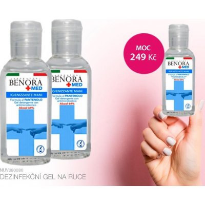 Benora Med dezinfekční gel na ruce 80 ml – Zbozi.Blesk.cz