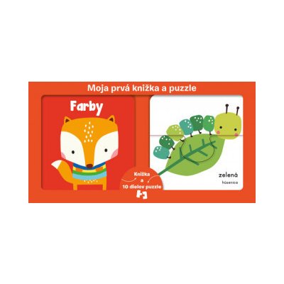 Moja prvá knižka a puzzle Farby – Sleviste.cz