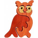 Fauna Mini puzzle Sova – Zbozi.Blesk.cz