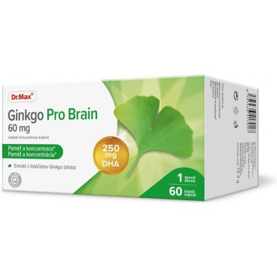 Dr.Max Ginkgo ProBrain kapslí 60 – Hledejceny.cz