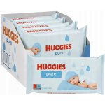 Huggies Pure vlhčené ubrousky 10 x 56 ks – Zboží Dáma