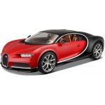 Bburago Plus Bugatti Chiron červená 1:18 – Hledejceny.cz