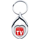 Přívěsek na klíče srdce Znáte mě z TV – Sleviste.cz