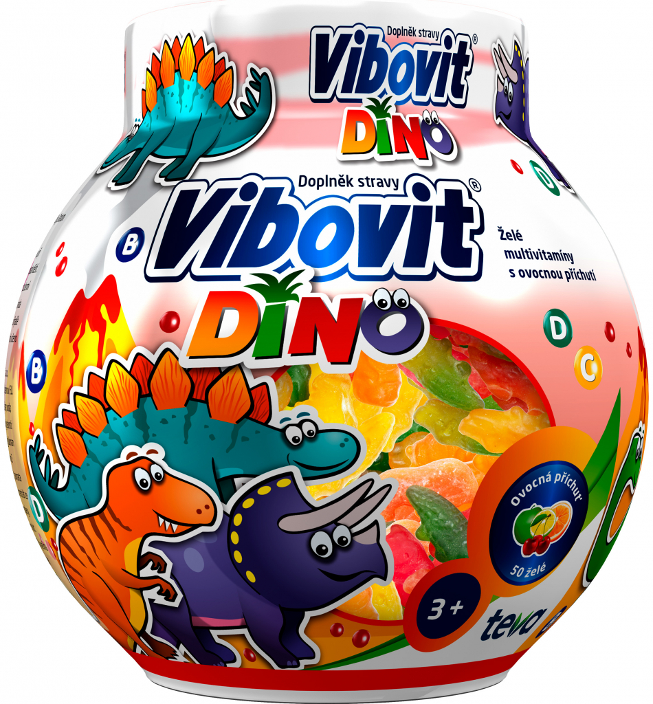 Vibovit Dino želé 50 ks
