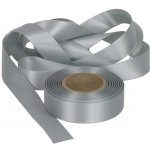 Atlasová stuha světlá stříbrná, šíře 24 mm, délka 20 m – Zboží Mobilmania