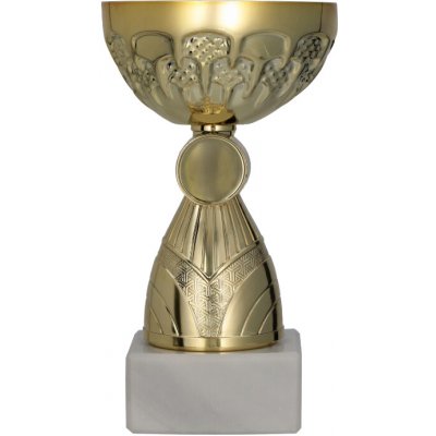 Kovový pohár Zlatý 30 cm 10 cm – Zbozi.Blesk.cz