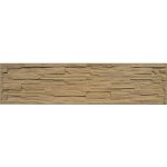 Betonová deska plotová, jednostranná – 200 x 50 cm štípaný kámen - pískovec – Hledejceny.cz
