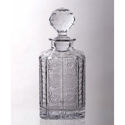 Bohemia Crystal broušená karafa na whisky 500PK 800 ml – Zboží Dáma