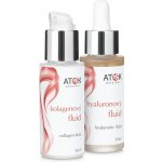Original ATOK Pleťový set Hydratace Hyaluronový fluid 30 ml + Kolagenový fluid 30 ml – Hledejceny.cz