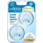 Dr. Brown´s savička na široké láhve 6+ option+ 2ks transparentní – Zboží Mobilmania