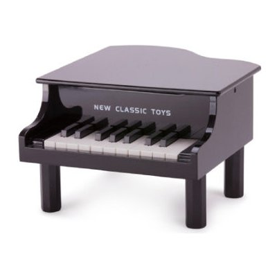 New Classic Toys grand piano černé 18 kláves