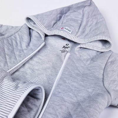 LITTLE ANGEL overal podšitý Outlast® sv. šedý melír – Zboží Mobilmania