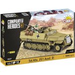 Cobi 3049 COH Sd. Kfz. 251 Ausf D, 1:35, 463 k, 1 f – Zboží Dáma