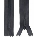 Zip spirálový skrytý 3 mm, 30 cm, nedělitelný, jezdec dekorativní - 312 – Zboží Mobilmania
