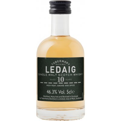 Ledaig 10y 46,3% 0,05 l (holá láhev) – Hledejceny.cz