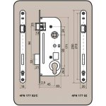 Tesla Zámek zadlabací stavební V6090/45 PL - PZ – Sleviste.cz