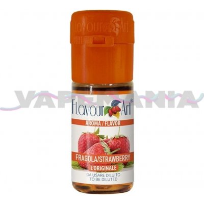 FlavourArt Jahoda 10 ml – Zboží Mobilmania