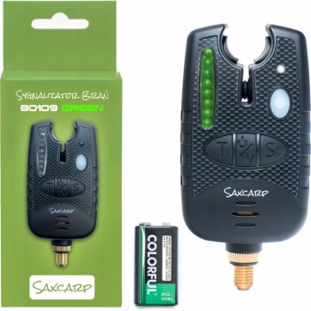 Saxcarp Elektronický signalizátor záběru 80109 GREEN