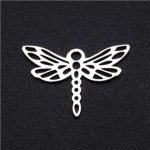 Šperky4U Ocelový přívěšek - vážka - OK1358-ST – Zboží Dáma