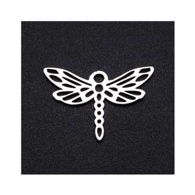 Šperky4U Ocelový přívěšek - vážka - OK1358-ST – Zboží Dáma