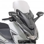 KAPPA plexi HONDA FORZA 125/300 '21-'25 SH 350 '21-'25 FORZA 350 '21-'22 (58X47CM) barva čirá - drobná ryska na plexi – Sleviste.cz