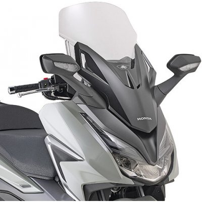 KAPPA plexi HONDA FORZA 125/300 '21-'25 SH 350 '21-'25 FORZA 350 '21-'22 (58X47CM) barva čirá - drobná ryska na plexi – Sleviste.cz