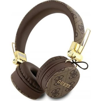 Guess PU Leather 4G Metal Logo Bluetooth Stereo Headphone