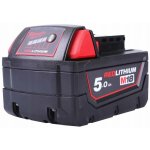 Milwaukee M18 B5 18V 5Ah 4932430483 – Zboží Dáma