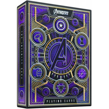 Theory11 Avengers: Infinity SagaMarvel hrací karty superhrdinů Fialová