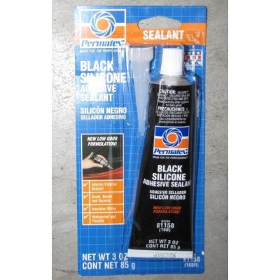 PERMATEX RTV silikon 85g černý – Zboží Mobilmania