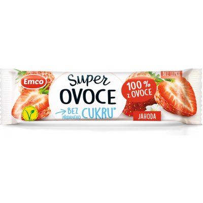 Emco Super ovoce jahoda tyčinka bez lepku 30 g – Zboží Dáma