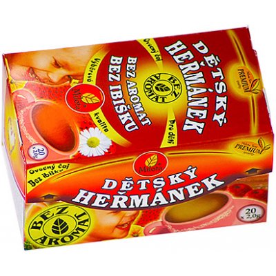 Milota Dětský ovocný s heřmánkem bez aromat bez ibišku 20 x 2 g – Zboží Mobilmania