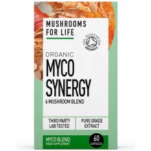 Mushrooms4Life Bio MyCo Synergie Směs 6 vitálních hub 60 ks