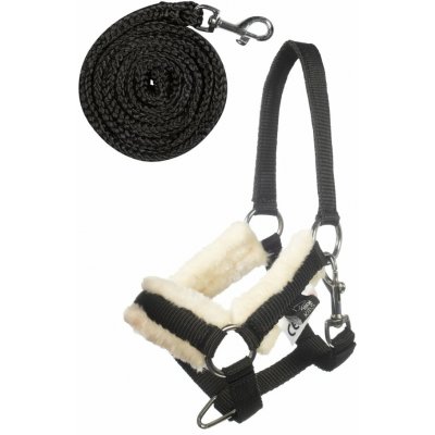 Hobby Horsing stájovka s vodítkem HKM černá – Sleviste.cz