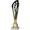 Pohár a trofej Plastový pohár Zlato-černá 33,5 cm