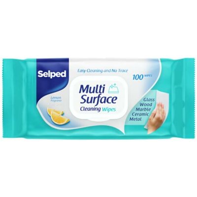 Selped Ubrousky vlhčené Multi Surface 100 ks – Hledejceny.cz