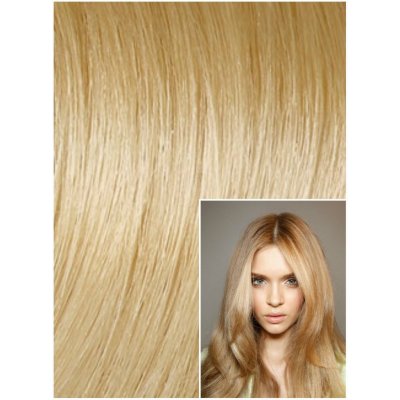 Vlasy k prodloužení tape in 40 cm 40 ks PŘÍRODNÍ SVĚTLEJŠÍ BLOND – Zboží Dáma