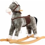 Bino plyšový houpací kůň šedý – Hledejceny.cz