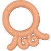 Kousátko GiliGums silikon Baby Octopus Teether meruňkova 1 ks