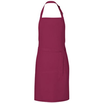 Link Kitchen Wear Unisex grilovací zástěra X987 Burgundy Pantone 216 85 x 72 cm