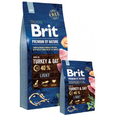 BRIT Premium Dog by Nature Light 15 kg