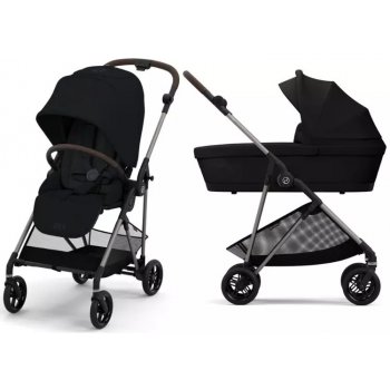 Cybex Melio New Kombinovaný RámTaupe Moon Black 2023