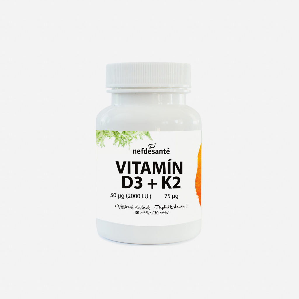 Nefdesante Vitamin D3 + K2 30 tablet od 157 Kč - Heureka.cz