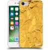 Pouzdro a kryt na mobilní telefon Apple Pouzdro Picasee silikonové Apple iPhone 8 - Gold čiré