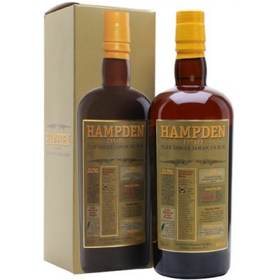 Hampden Estate Pure Single Jamaican Rum 8y 46% 0,7 l (tuba)