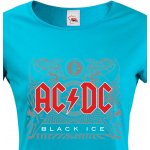 Dámské tričko AC DC Modrá – Zboží Mobilmania