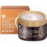 Mizon Snail Wrinkle Care Sleeping Pack zpevňující noční pleťová maska 80 ml – Sleviste.cz
